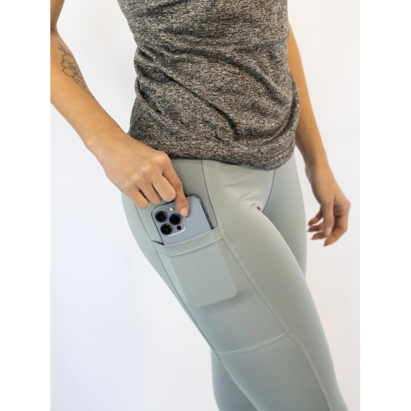 Calza capri con bolsillo celular mujer Rouch