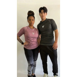 Remera media estacion jazpeada con bordador unisex Rouch