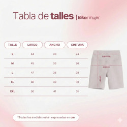 Calza lycra biker mujer Rouch